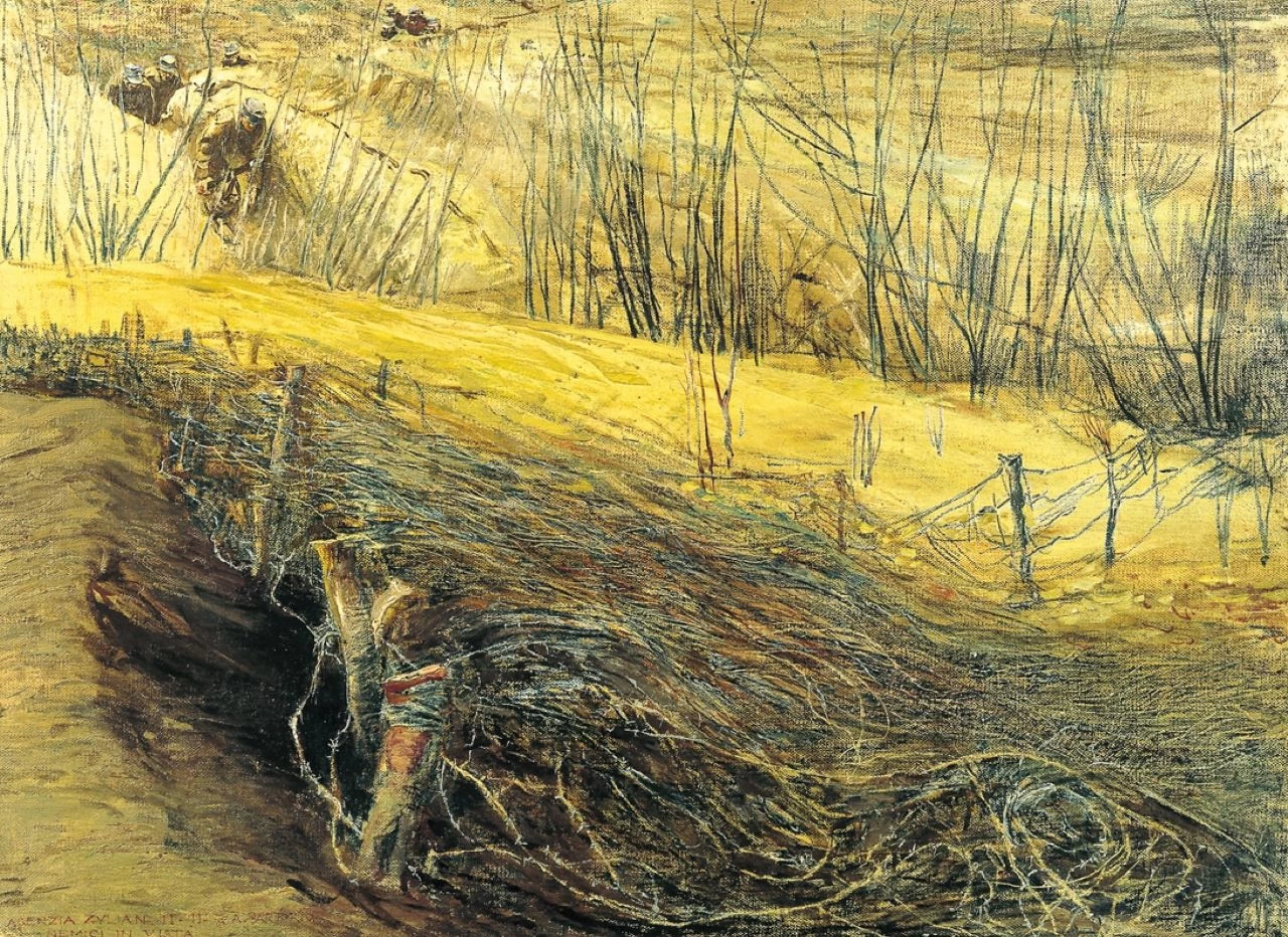 Agenzia Zulian nemici in vista - Fondo G.A. Sartorio. Palazzo della Farnesina, Roma